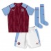 Aston Villa Moussa Diaby #19 Hemmakläder Barn 2023-24 Kortärmad (+ Korta byxor)